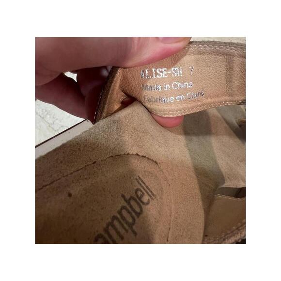 Jeffrey Campbell SquareToe Embellished Rhinestone Jeweled Sandals Womens Size 7 - Picture 4 of 10